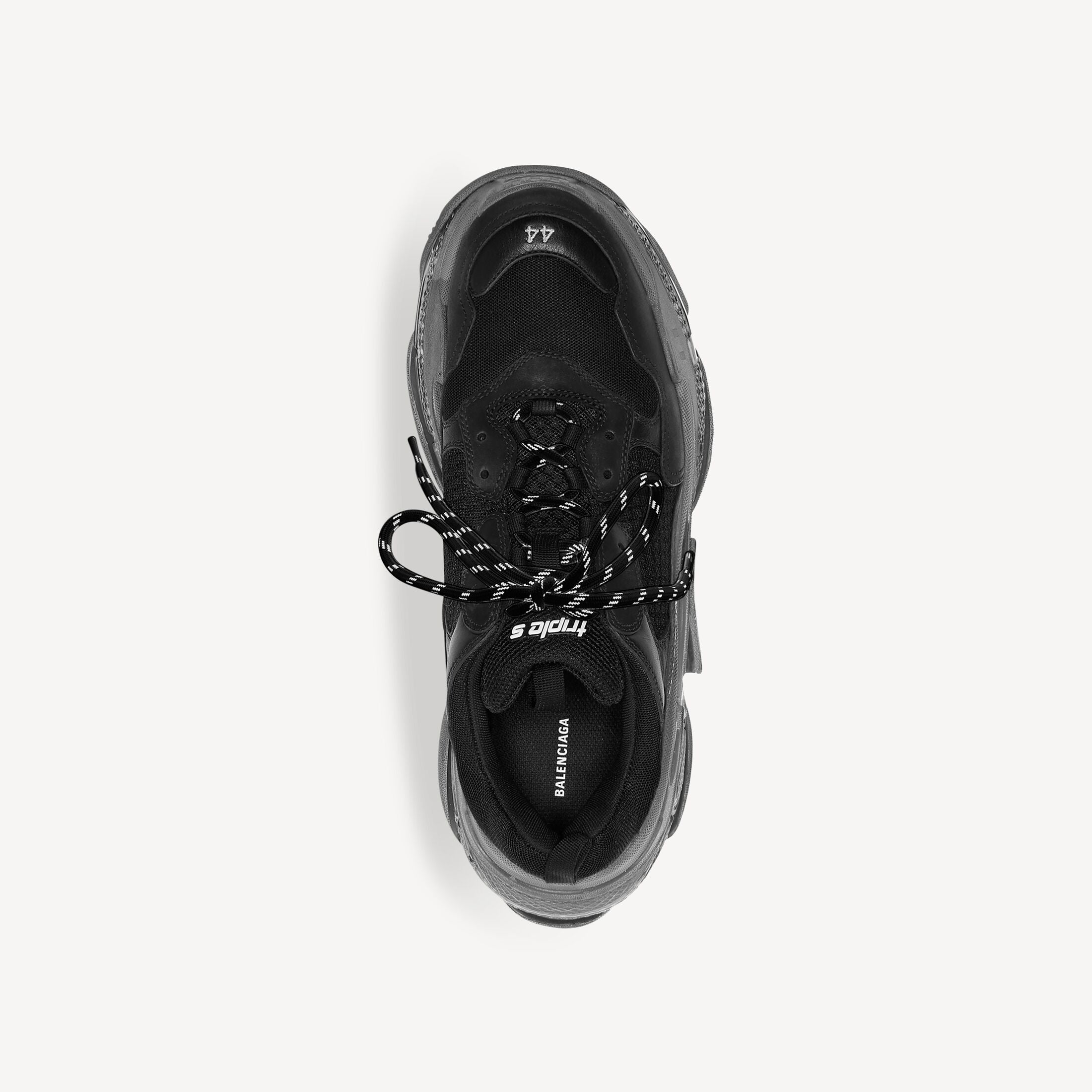 TRIPPLE S SNEAKER IN BLACK