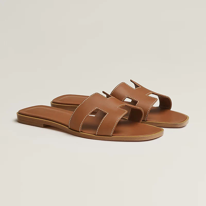 Hermes brown sandals