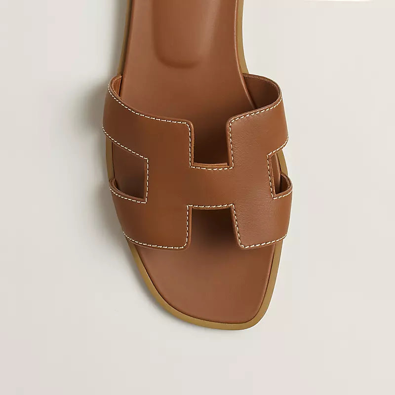 Hermes brown sandals